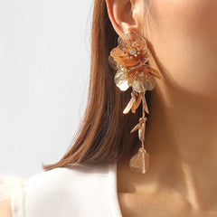 ARETE FLOR DORADO