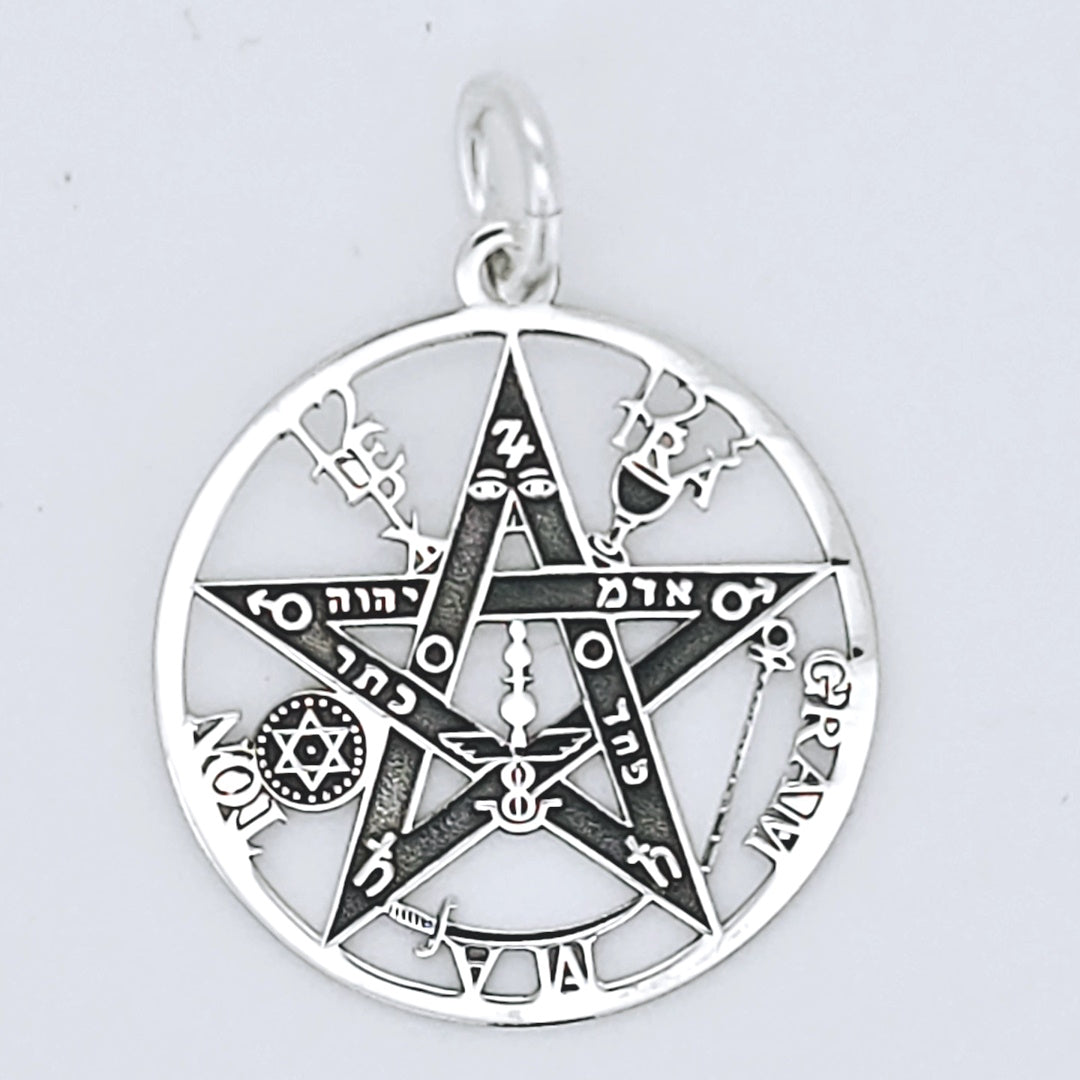 DIJE PLATA .925 TETRAGRAMATON