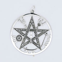 DIJE PLATA .925 TETRAGRAMATON